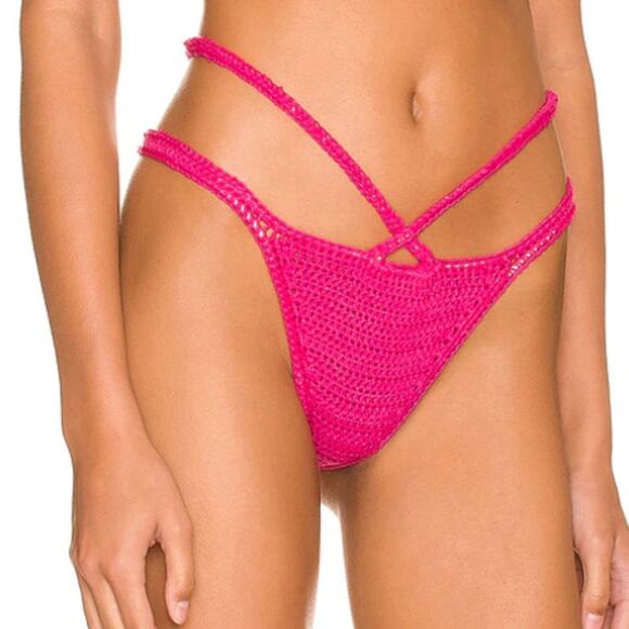 Camila Coelho Other - Maiya Paris Salome Bikini Bottom in Fuchsia NWT Size Small